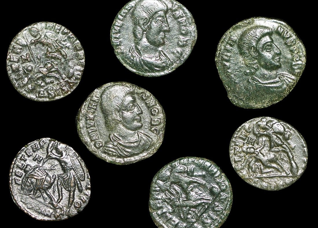 Rom-Br-Julian-2Nd-Ae3Fh Roman Empire, Julian The Apostate (As Caesar 355-360 Ce), Reduced Maiorina(C)