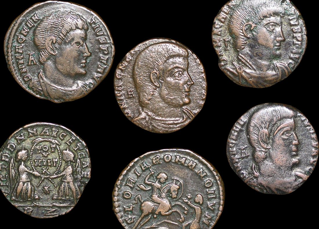 Rom-Br-Magnentius Roman Empire, Magnentius (350-353 Ce), Nummus(C)