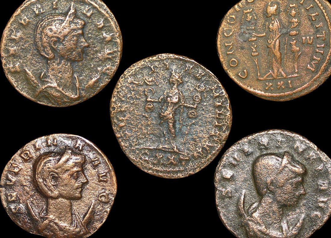 Rom-Br-Severina Roman Empire, Severina (270-275 Ce), Wife Of Aurelain, Antoninianus(C)