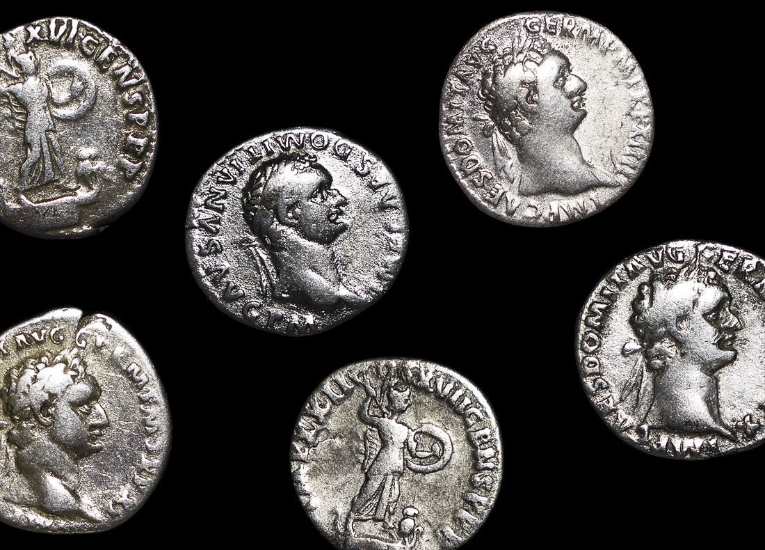 Rom-Sl-Domitian Roman Empire, Domitian (81-96 Ce), Denarius(C)