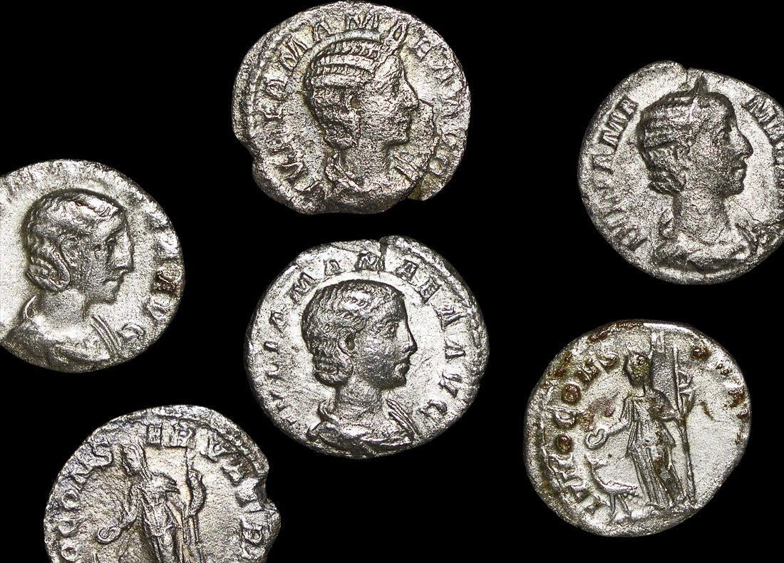 Rom-Sl-Juliamamaea Roman Empire, Julia Mamaea (Died 235 Ce), Denarius(C)