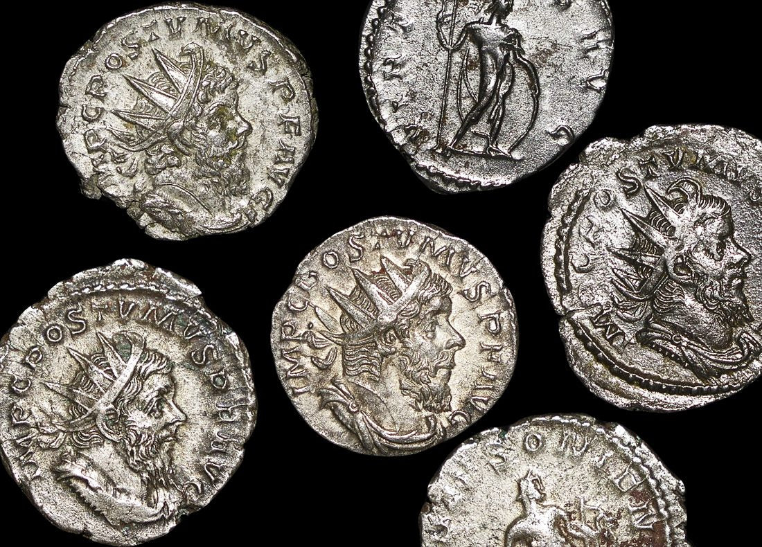 Rom-Sl-Postumus Roman Empire, Rebel Regime Od The Gallic Empire, Postumus (260-269 Ce), Antoninianus(C)