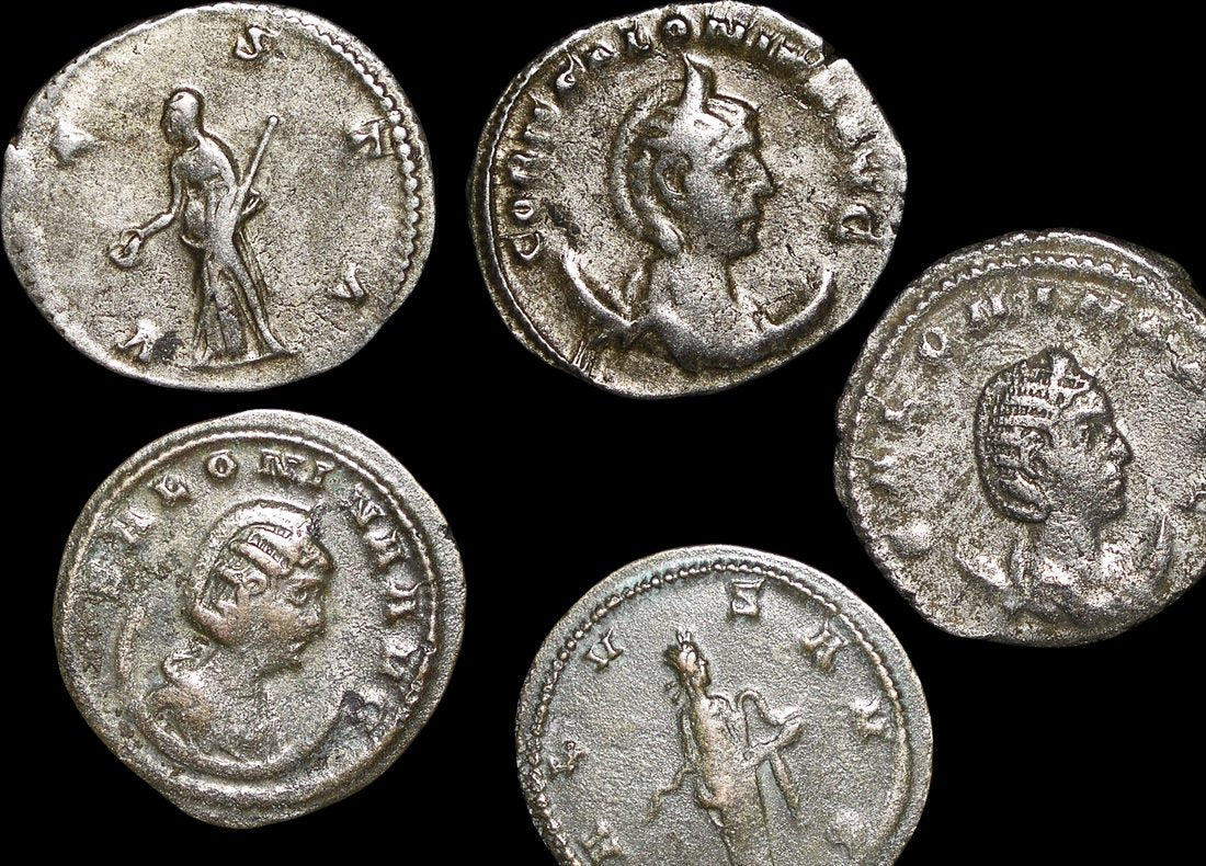 Rom-Sl-Salonina Roman Empire, Salonina Wife Of Gallienus, Mother Of Saloninus And Valerian Ii (253-268 Ce), Antoninianus(C)