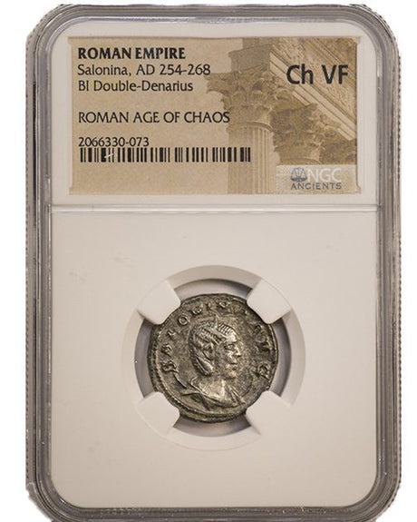 SALONINA(ANT)NGC(VF) Roman AE Salonina (AD 253-268) NGC(VF)