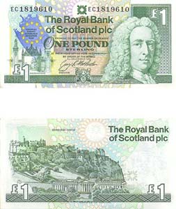 Scotland P356(U) 1 Pound