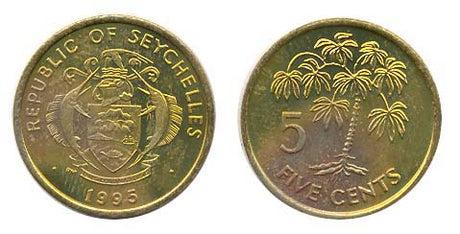 Seychelles KM47.2(U) 5 Cents