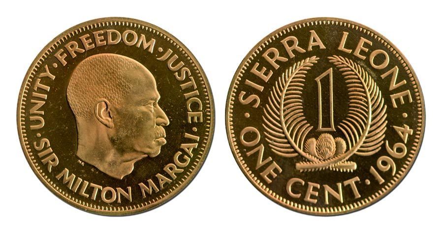 Sierra Leone KM17(U) 1 Cent