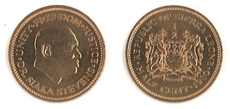 Sierra Leone KM31(U) 1/2 Cent