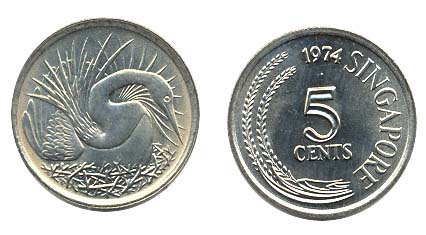 Singapore KM2(U) 5 Cents