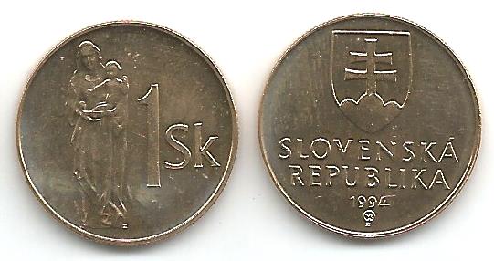 Slovak Republic KM12(U) Koruna