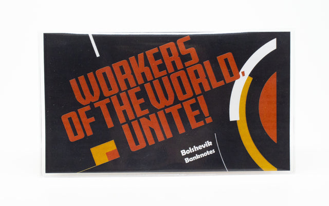 SOVIET-BF Workers of the World, Unite! Bolshevik Banknotes (Billfold)