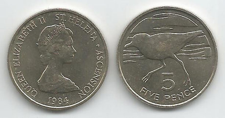 St. Helena KM3(U) 5 Pence