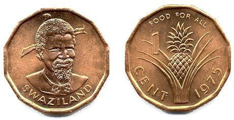 Swaziland KM21(U) 1 Cent