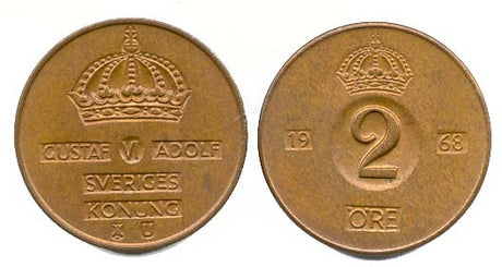 Sweden KM821(XF) 2 Ore