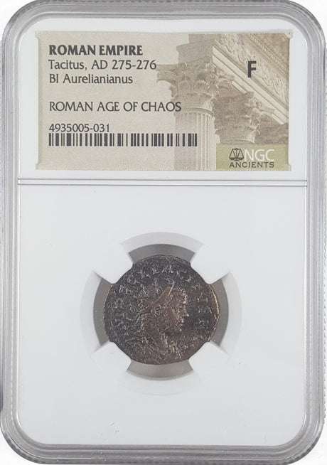 TACITUS(BILLON-ANT)NGC(F) Roman Billon ANT of Tacitus (AD275-276) NGC(F)