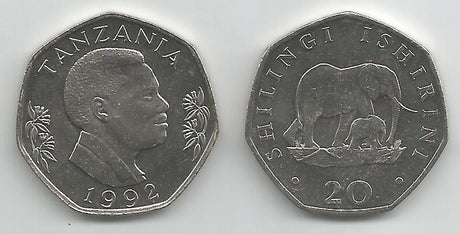 Tanzania KM27.2(U) 20 Shillings