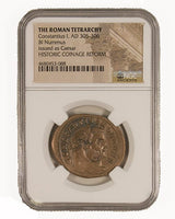 TETRARCHY4CNBOX-NGC The Roman Tetrarchy: A Collection of Four NGC-Slabbed Coins (Four-Coin Box)