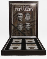 TETRARCHY4CNBOX-NGC The Roman Tetrarchy: A Collection of Four NGC-Slabbed Coins (Four-Coin Box)