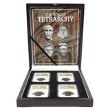 The Roman Tetrarchy: A Collection of Four NGC-Slabbed Coins (Four-Coin Box) (TETRARCHY4CNBOX-NGC) (VF) (TETRARCHY4CNBOX-NGC(VF))