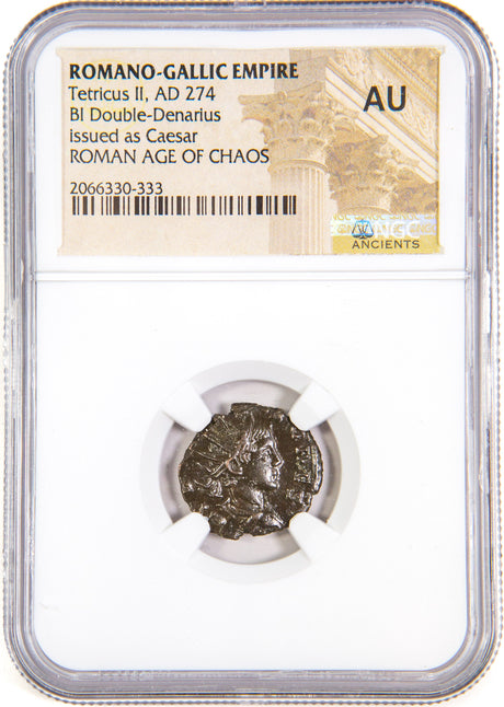 TETRICUS2ND(ANT)NGC(AU) Roman AE of Tetricus II (AD 273-274) NGC(AU)