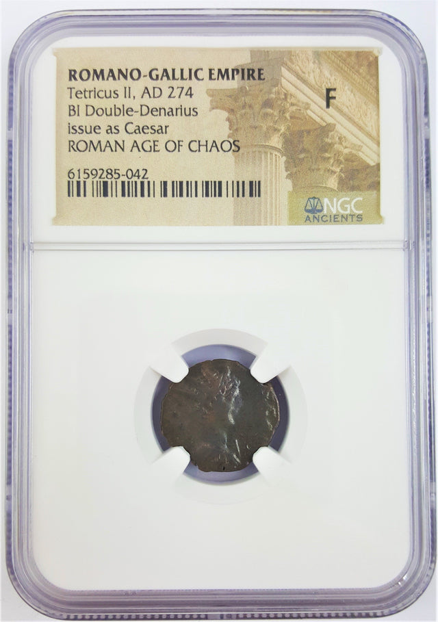 TETRICUS2ND(ANT)NGC(F) Roman AE of Tetricus II (AD 273-274) NGC(F)