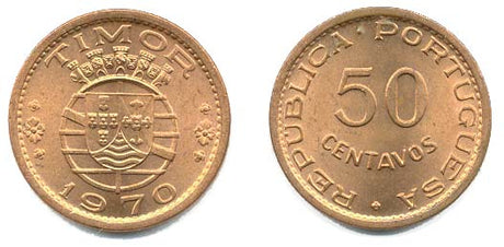 Timor KM18(U) 50 Centavos