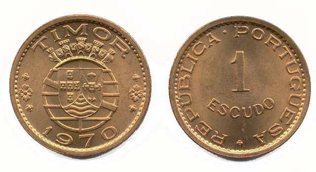 Timor KM19(U) 1 Escudo