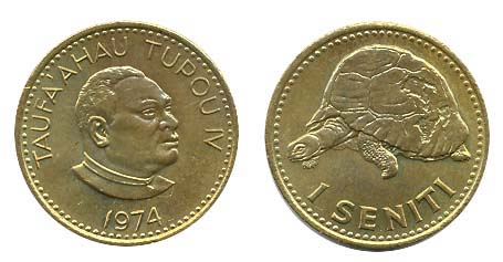 Tonga KM27a(U) 1 Senti