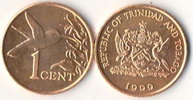 Trinidad & Tobago KM29(U) 1 Cent