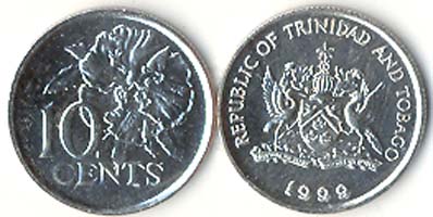 Trinidad & Tobago KM31(U) 10 Cents