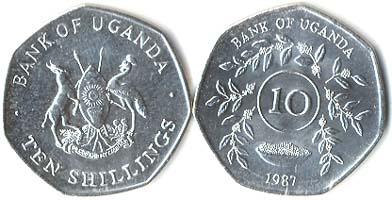 Uganda KM30(U) 10 Shillings