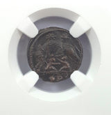 URBSROMA(EPFIG)NGC(AU) Roman AE of Urbs Roma (AD 330-346) Epfig Hoard NGC(AU)