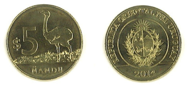 Uruguay KM137(U) 5 Pesos Uruguayos