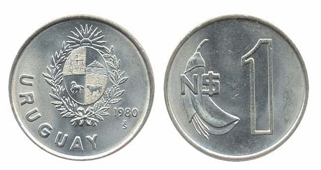 Uruguay KM74(U) 1 New Peso