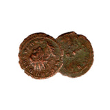 VALENTINEBOX Father of Valentine's Day Box: Bronze Coin of Roman Emperor Claudius II Gothicus (One-Coin Box)