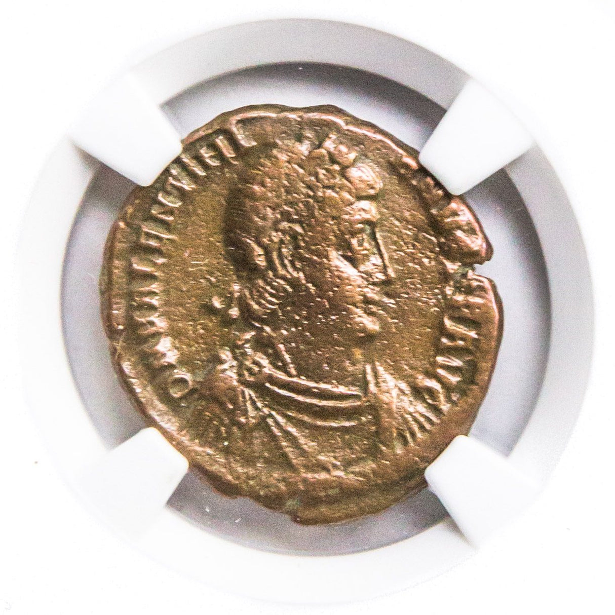 VALENTINIAN2ND(AE2)NGC(F) Roman AE2 of Valentinian II (AD375-392)NGC(F)