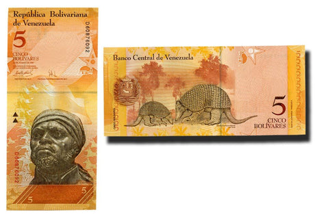 Venezuela P89(U) 5 Bolivares