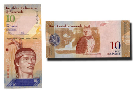 Venezuela P90(U) 10 Bolivares