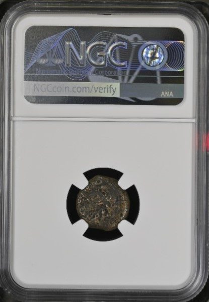 VGRATUS-NGC(MG) Valerius Gratus, Roman Prefect of Judaea Under Tiberius, 15-26 CE (NGC slab)(MG)