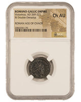 VICTORINUS(ANT)NGC(CH-AU) Roman AE of Victorinus (AD 269-271) NCG(CH-AU)