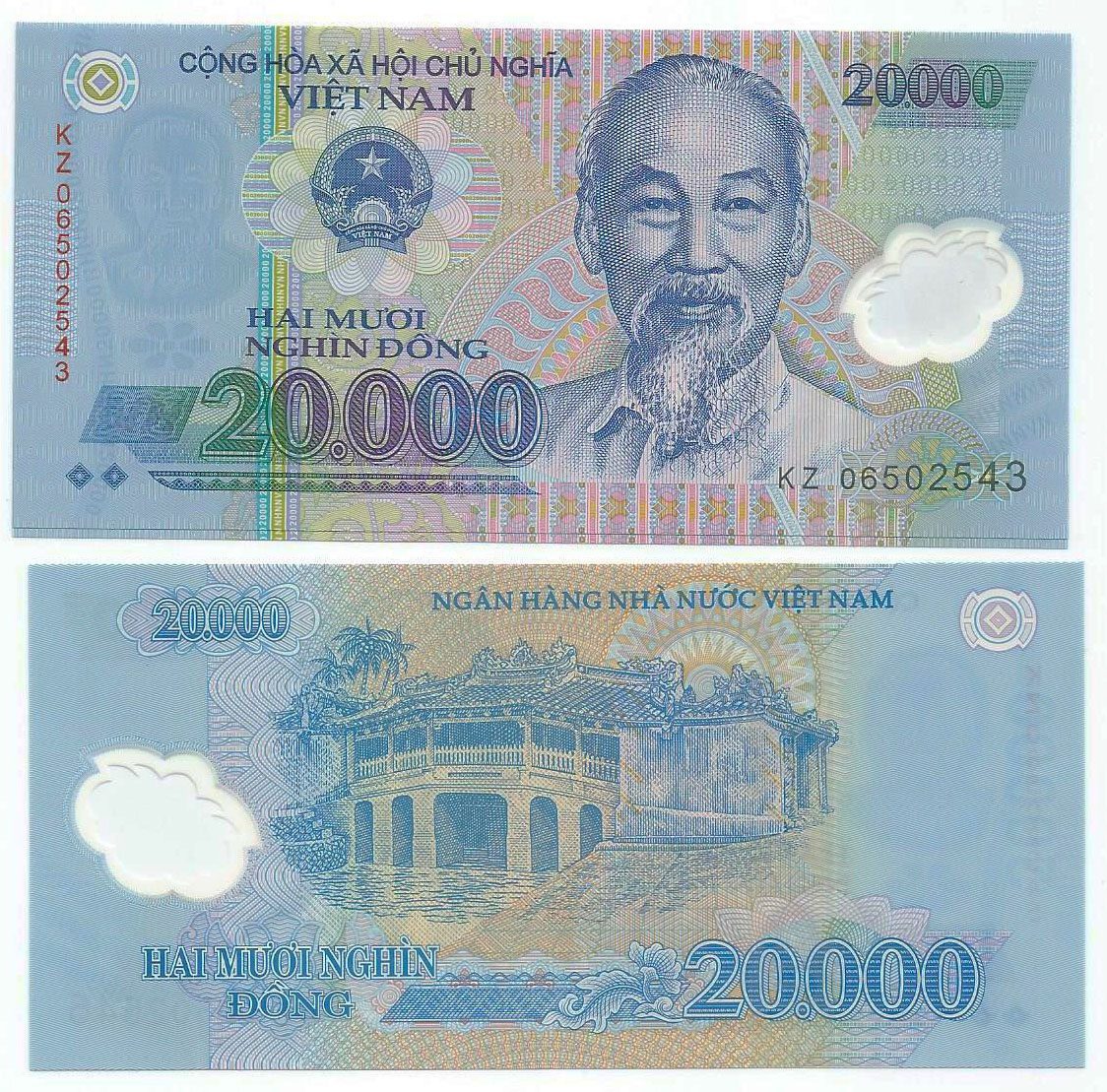 Vietnam P120(U) 20,000 Dong - Polymer (Plastic)