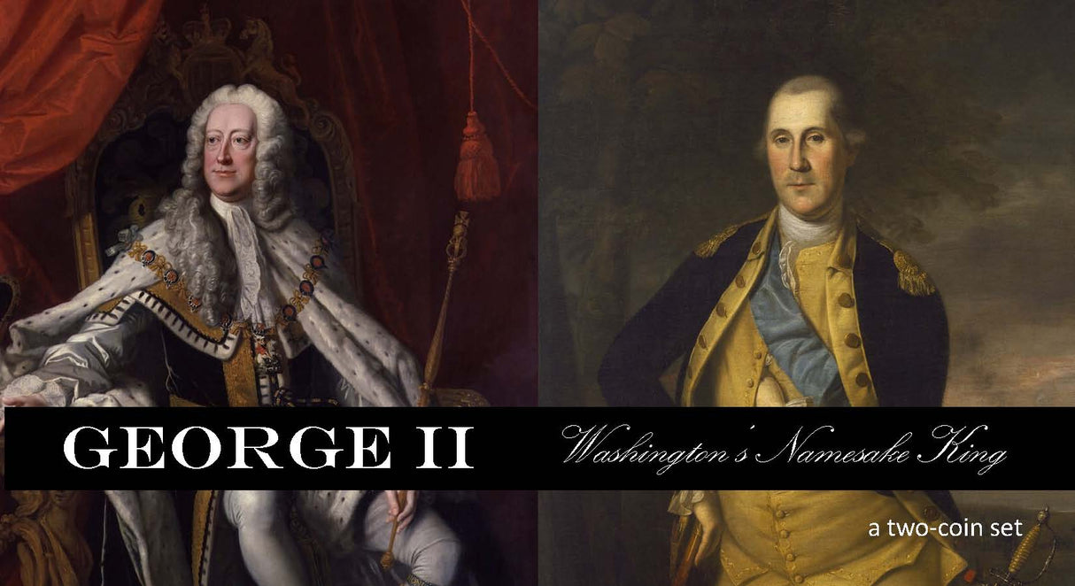 George II: Washington's Namesake King (Two-Coin Box)