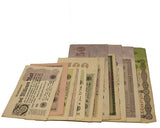 Marks of Catastrophe: A Set of 12 Weimar Germany Hyperinflation Banknotes