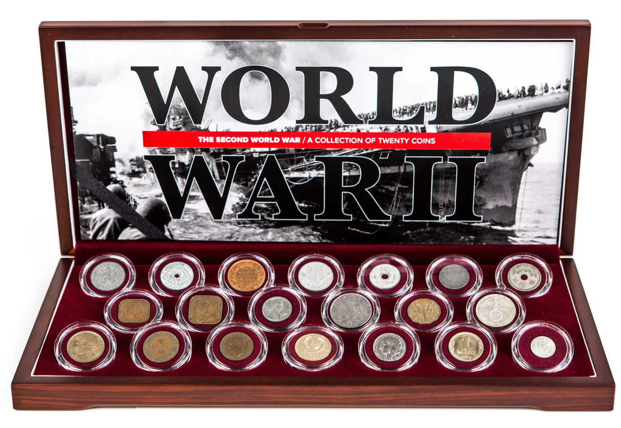 World World II: 20 Coins of the Second World War (Twenty-Coin Boxed Set)