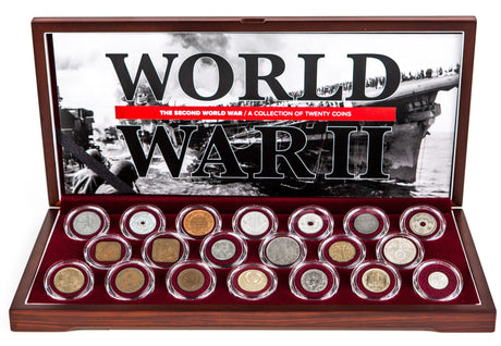 World World II: 20 Coins of the Second World War (Twenty-Coin Boxed Set) (WW2-20CNBOX-2020)