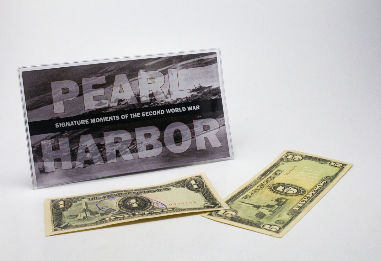 Pearl Harbor: Two Japanese Occupation Notes  (Billfold)