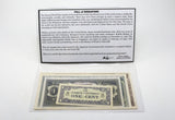 Fall of Singapore: Five Japanese Invasion Notes of Malaya  (Billfold) (WW2-SINGAPORE-BF)