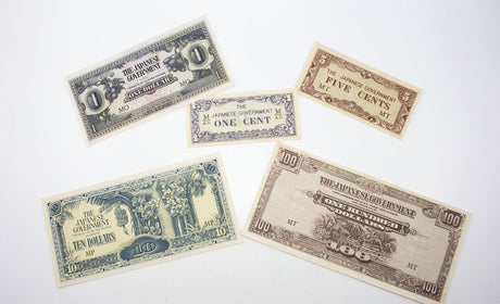 Fall of Singapore: Five Japanese Invasion Notes of Malaya  (Billfold)