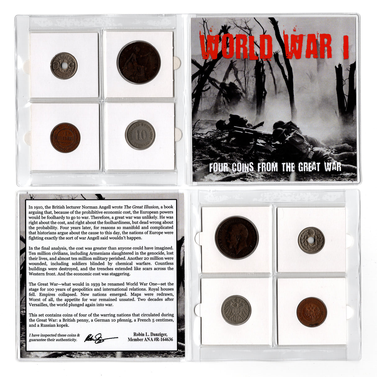 World War I: A Four Coin Mini