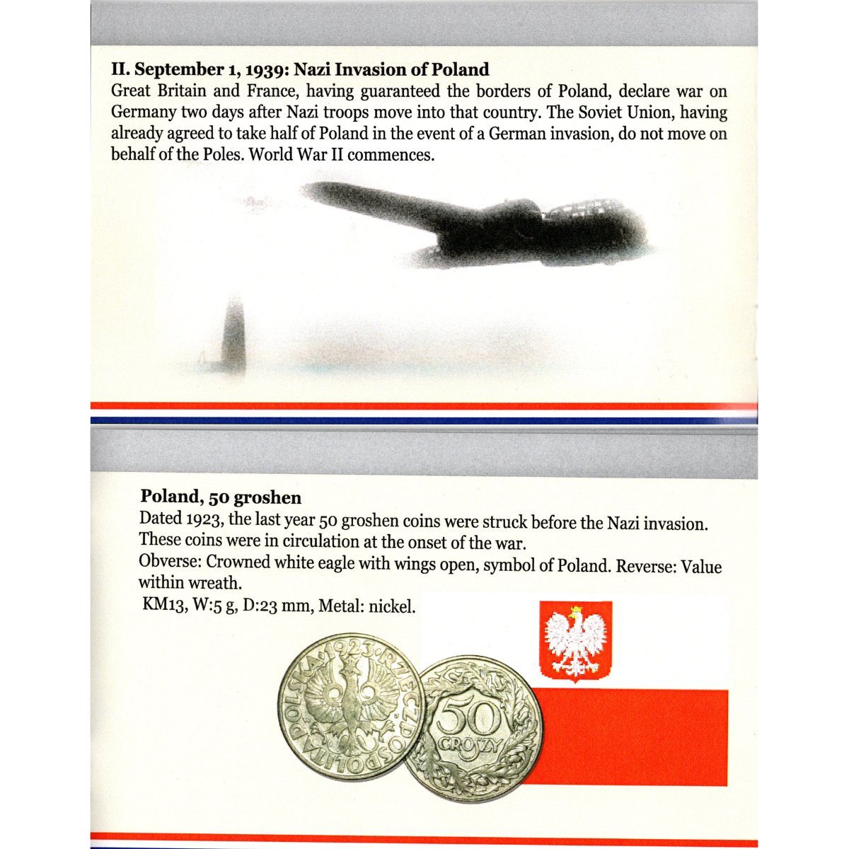 Triumph & Tragedy Box: The Second World War European Theater (WWII) (Eight-Coin Box)